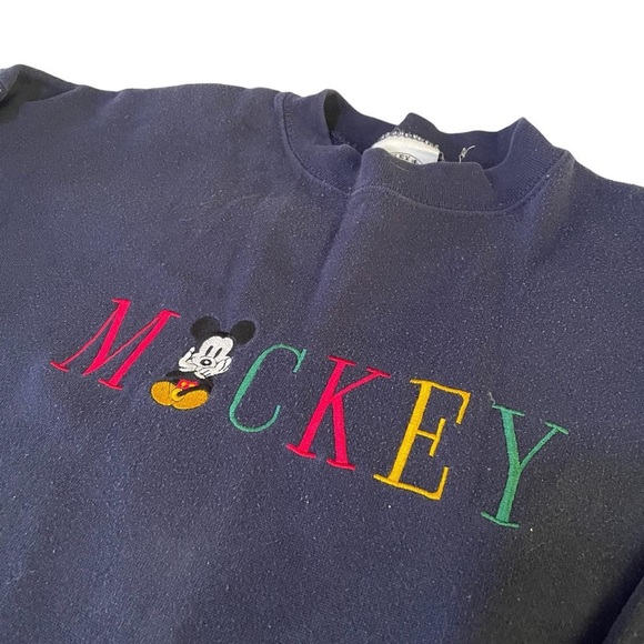 Vintage Mickey Mouse Crewneck Sweatshirt - Picture 2 of 3